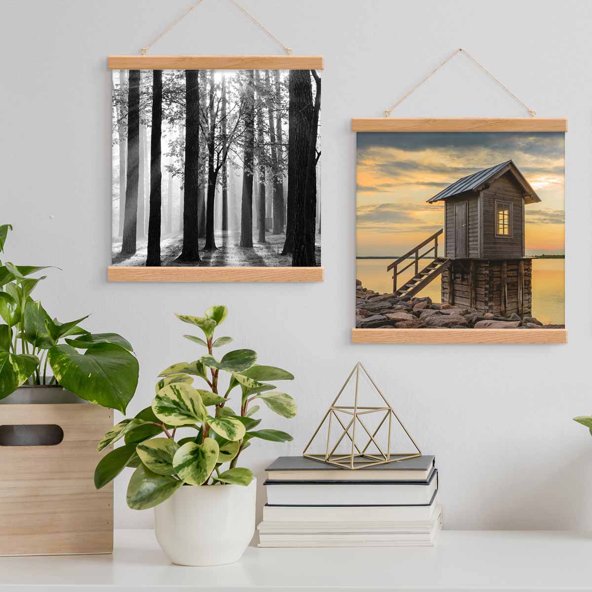 Wall painting hanger discount