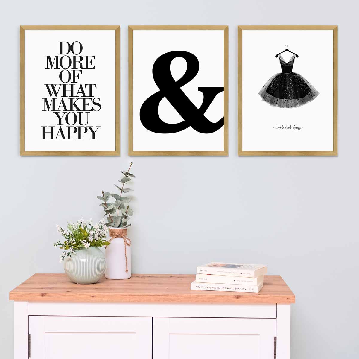 Artower Cadre Photo En Aluminium Doré Pour Impression 30 X 40 Cm, Cadre Métal Léger Pour Mur, Idéal Pour Photos De Famille, Certificats, Affiches Et Grands Collages