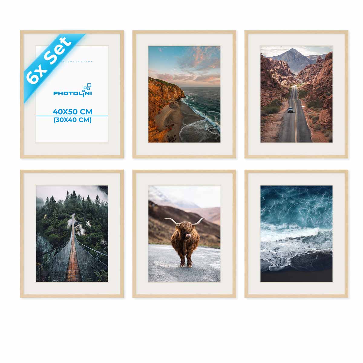 Premium Bilderrahmen Posterrahmen Hängende Landschaft Potria