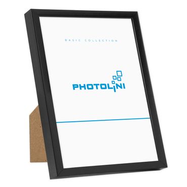 Set De 3 Cadres Photo Noirs 40x60 Cm - Cadres Muraux Modernes Horizontaux Ou Verticaux Avec Protection Acrylique