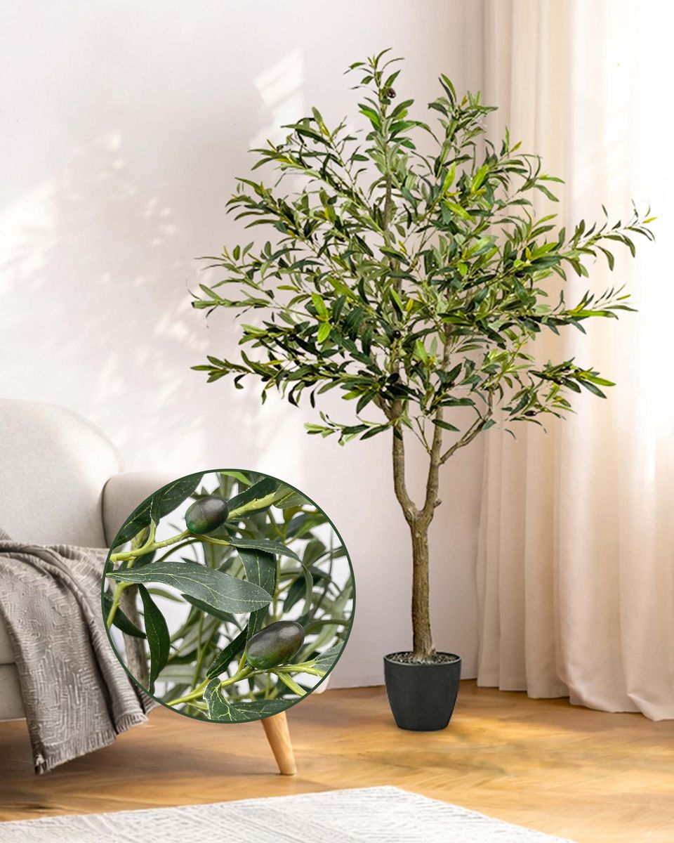 Künstlicher Olivenbaum im Topf 150 cm