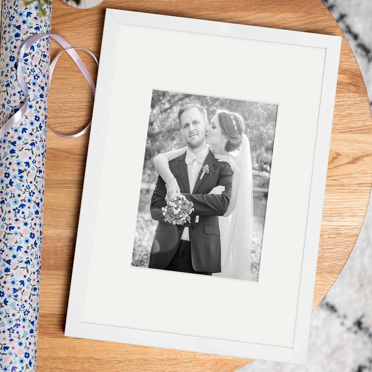 Lot De 4 Cadres Photo 13x18 Cm Noir En MDF Avec Verre Acrylique - Pour Poser Ou Accrocher, Décoration Salon Ou Bureau